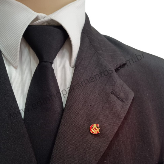 Pin G Esquadro e Compasso...