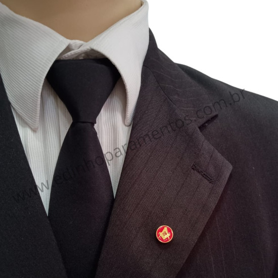 Pin Esquadro e Compasso...