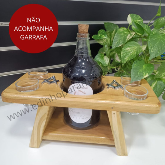Suporte de Madeira para...