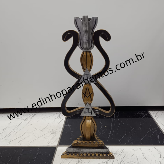 Castiçal  para uma vela -...