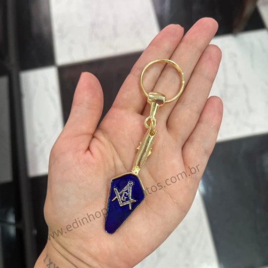 Chaveiro Trolha Azul com...