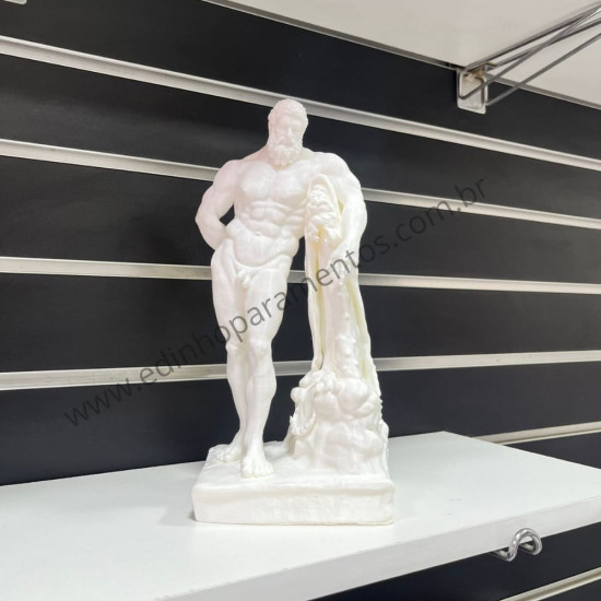 Estátua Hércules Branca...